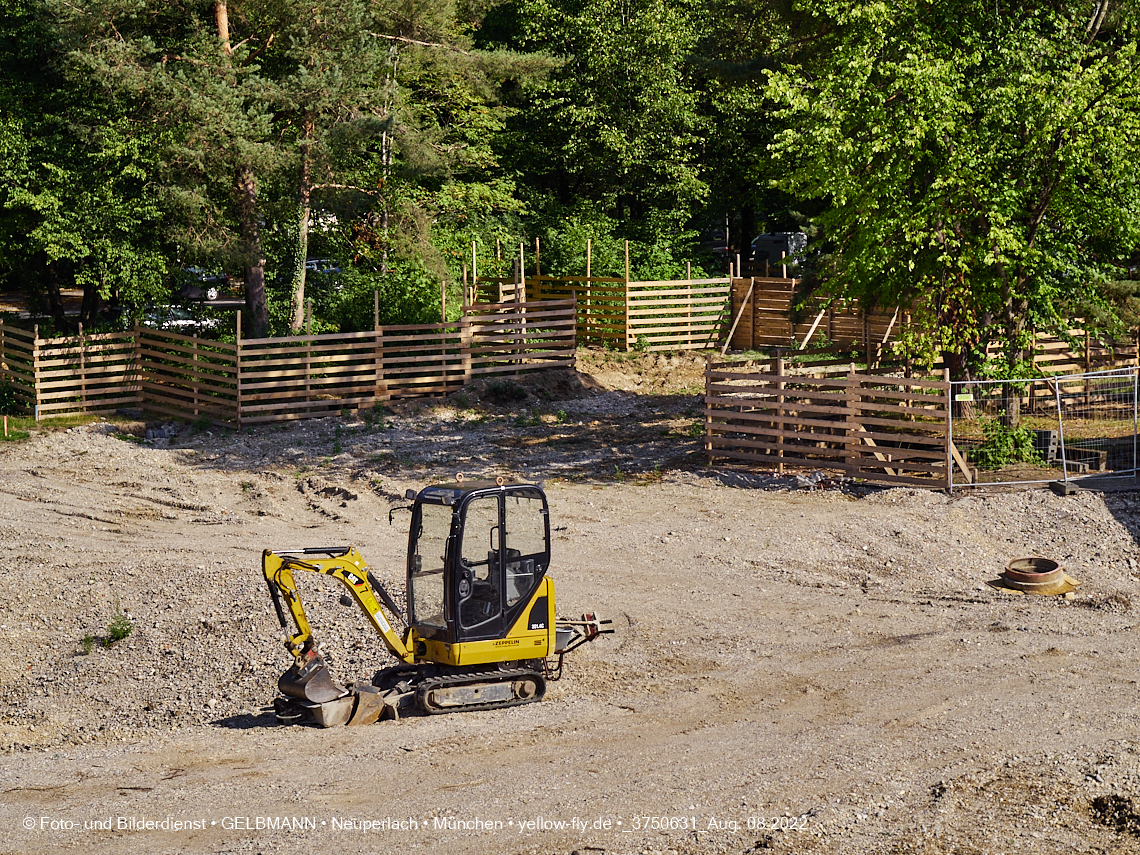 08.08.2022 - Baustelle zur Mütterberatung und Haus für Kinder